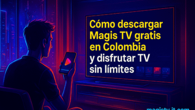 Cómo descargar Magis TV gratis en Colombia y disfrutar TV sin límites