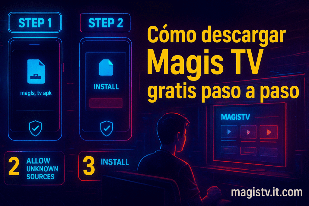 Cómo descargar Magis TV gratis paso a paso 