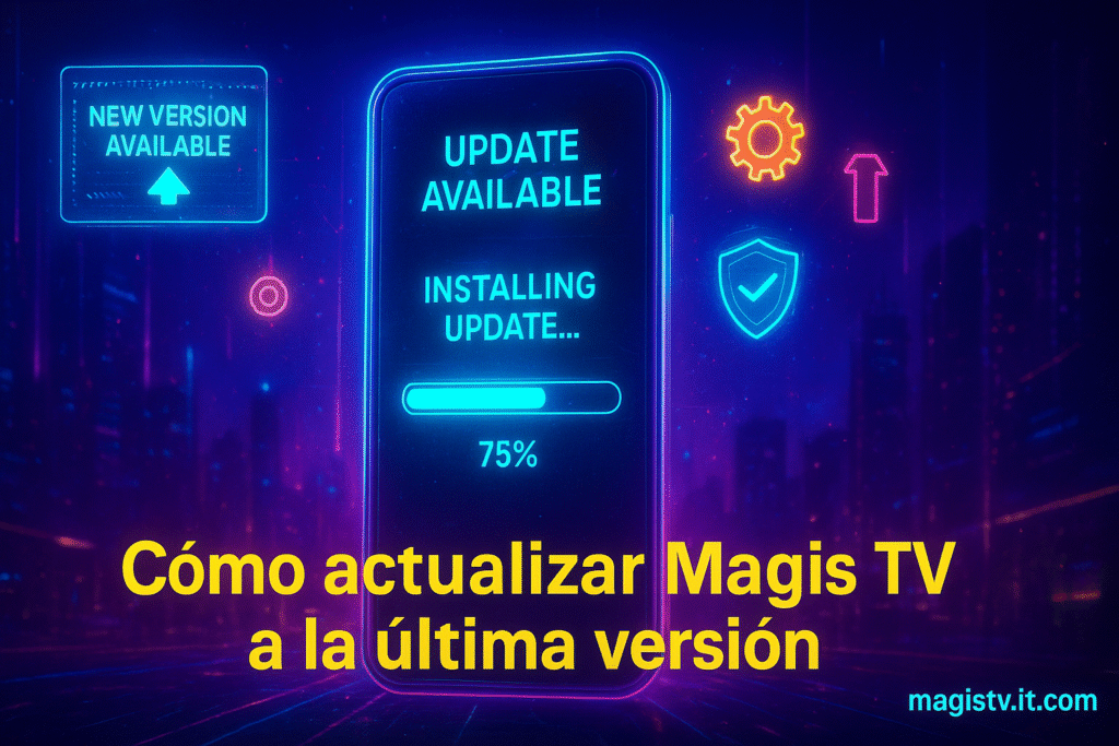 Cómo actualizar Magis TV a la última versión 